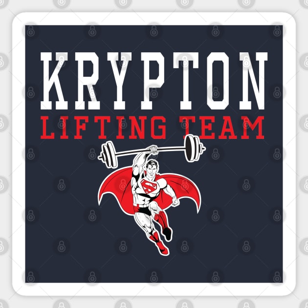 Krypton Lifting Team Sticker by Ryan